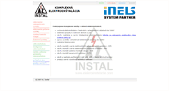 Desktop Screenshot of elektroinstalacie.com